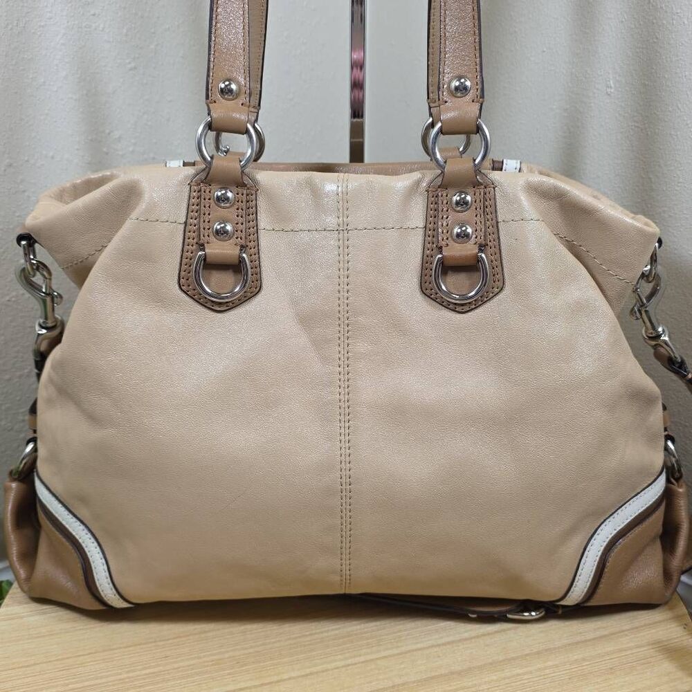 Coach Ashley Spectator Leather Shoulder Bag | Matching Wallet - Picture 5 of 16